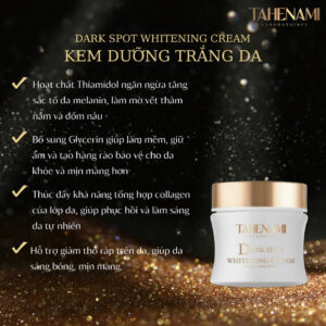 Ảnh công dụng Kem dưỡng trắng da Tahenami Dark Spot